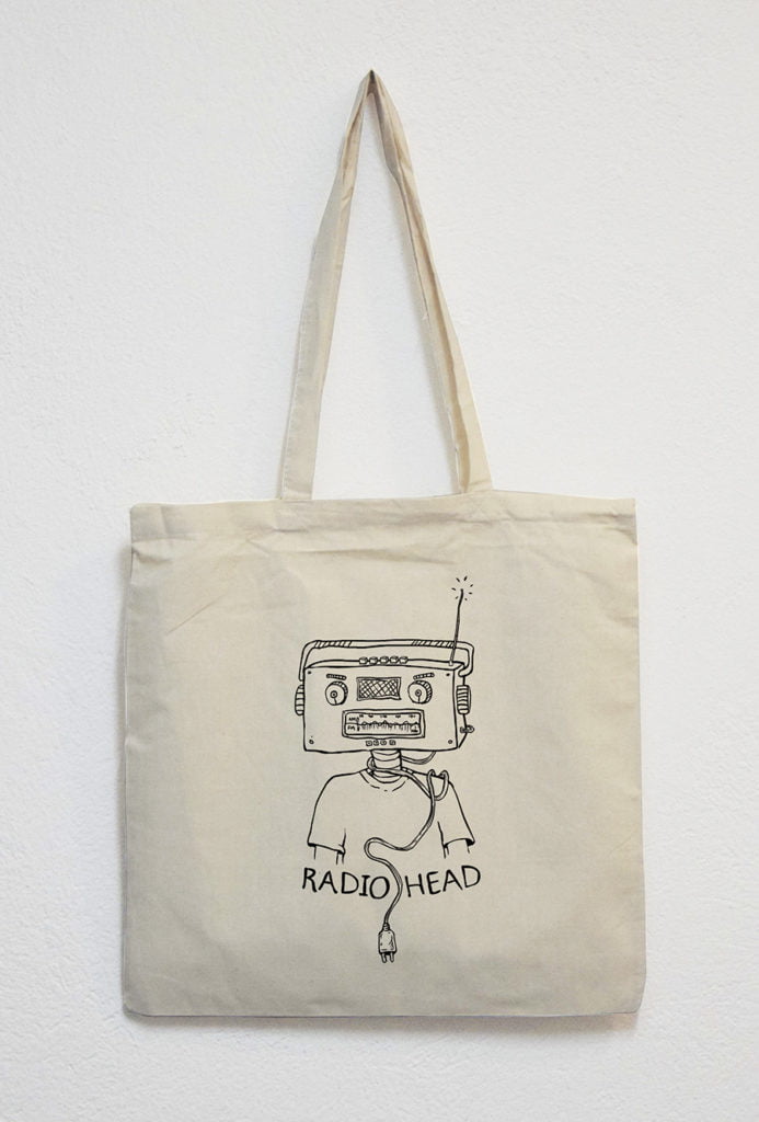 Subworks white bag with radiohead