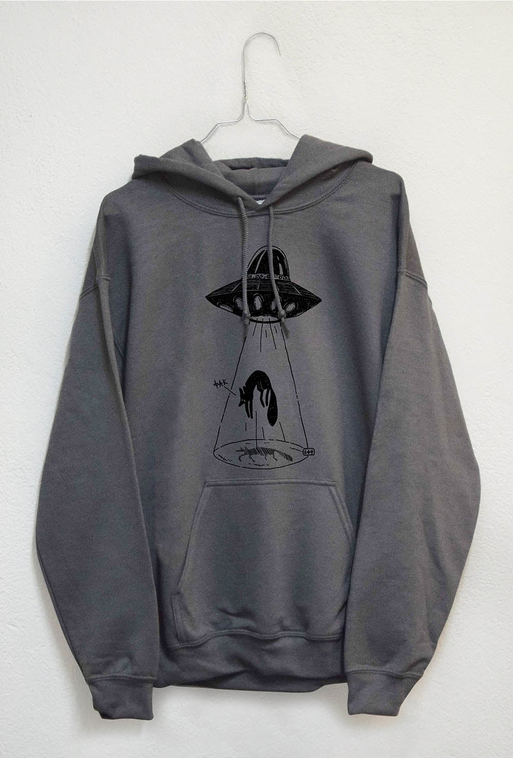 Subworks carchoal hoodie alien ufo abduction fox