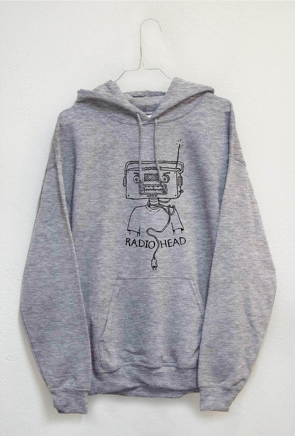 Subworks grey hoodies with radiohead